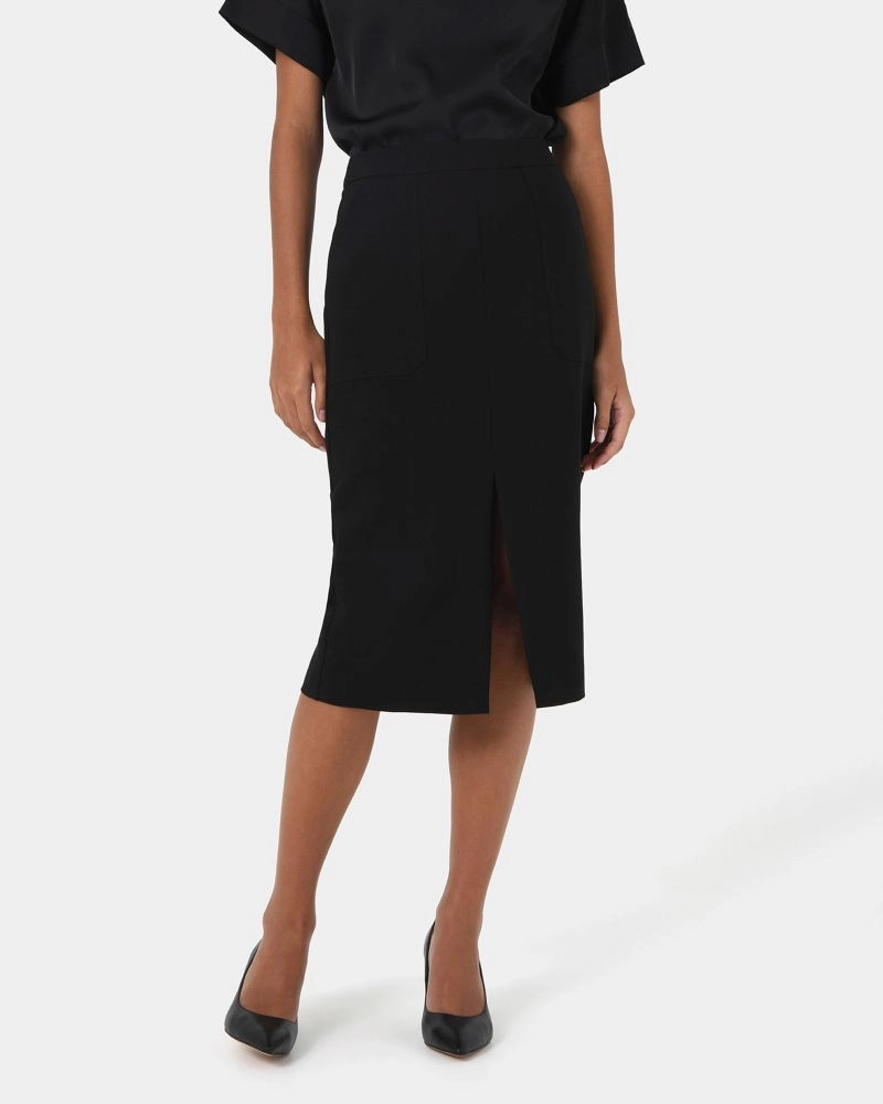 Forcast Clothing - Orlando Front Slit Skirt