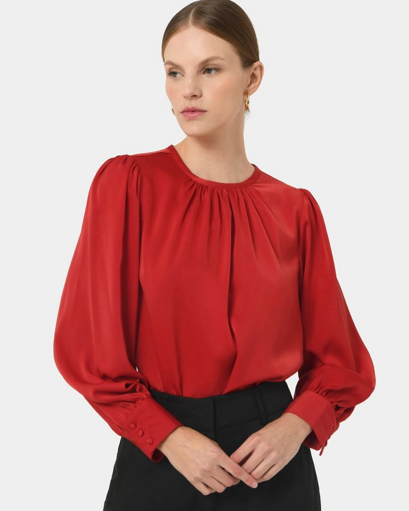 Cameron Satin Blouse