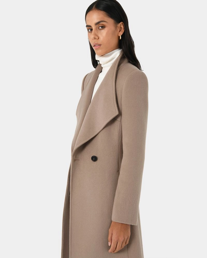 Forcast Clothing - Jaylin Wool Double Breasted Coat
