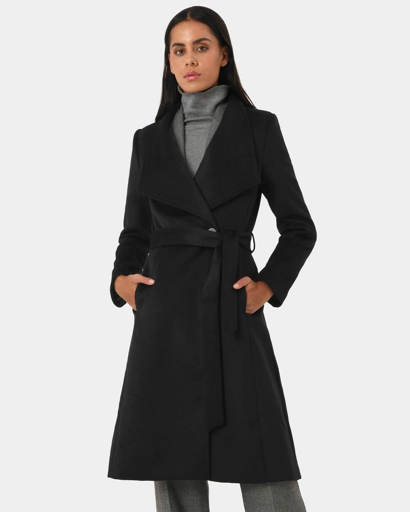 Forcast Clothing - Jaylin Wool Double Breasted Coat