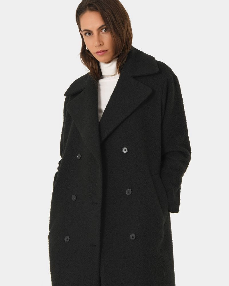 Forcast Clothing - Zahra Boucle Yarn Coat