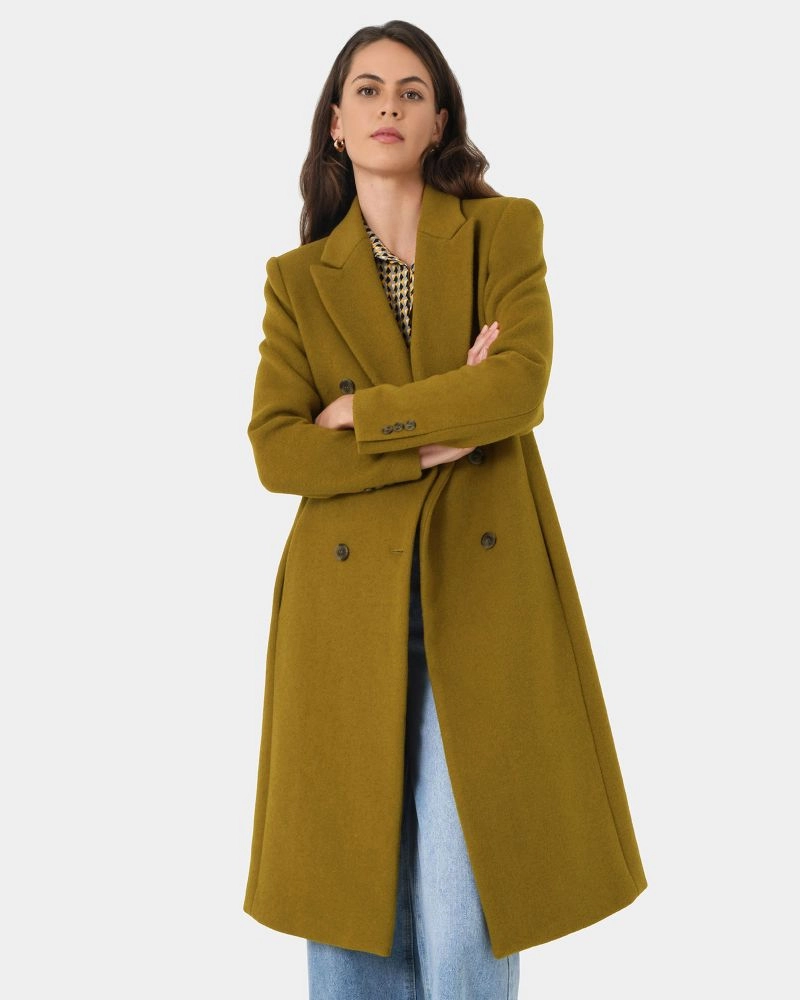 Forcast Clothing - Marjorie Double Breasted Wool Coat