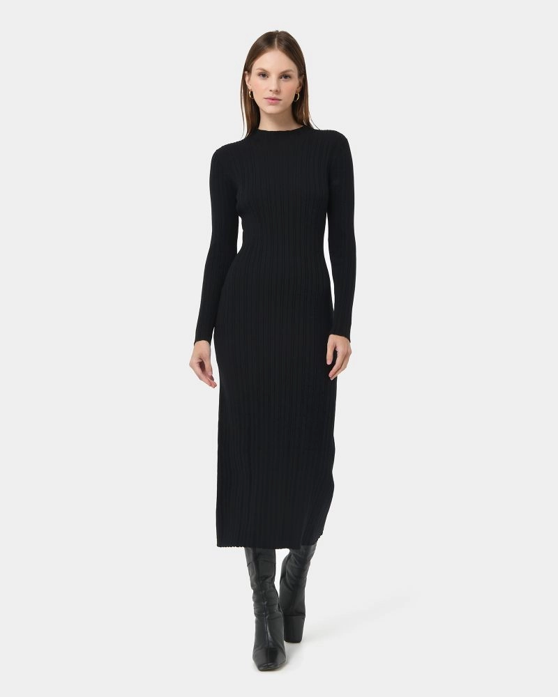 Aggregate more than 226 black knit dress super hot