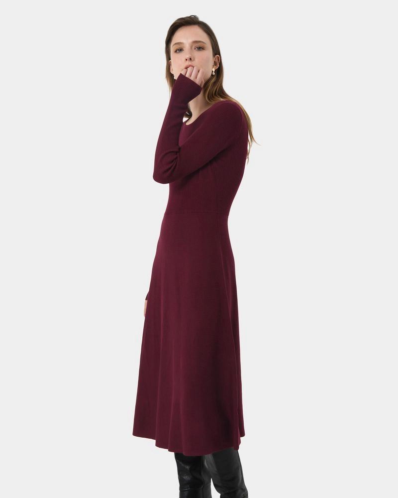 Forcast Clothing - Boston A-Line Knit Dress