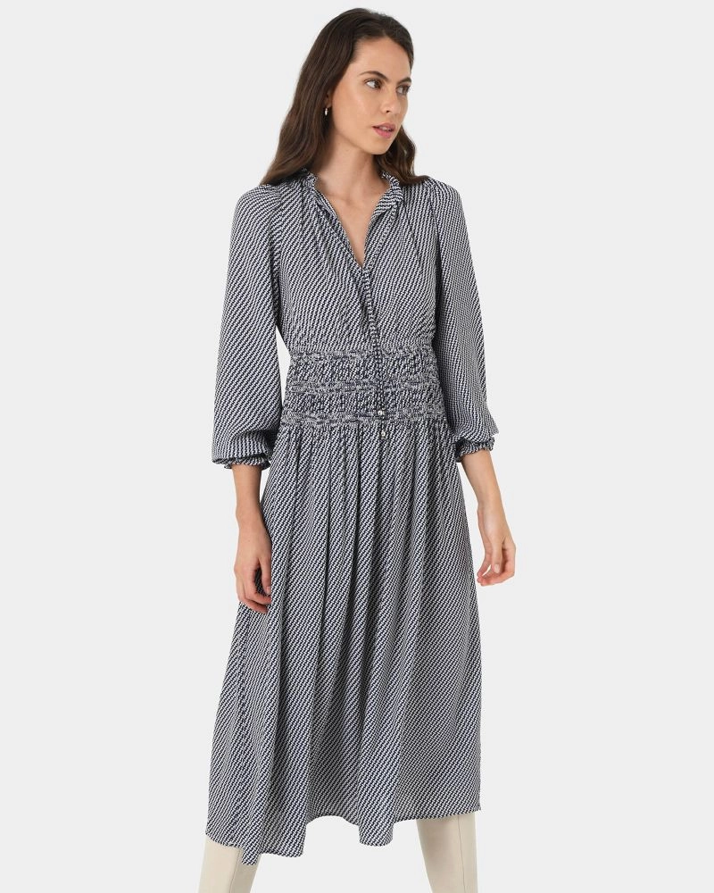 Forcast Clothing - Zahra Geo Print Dress 