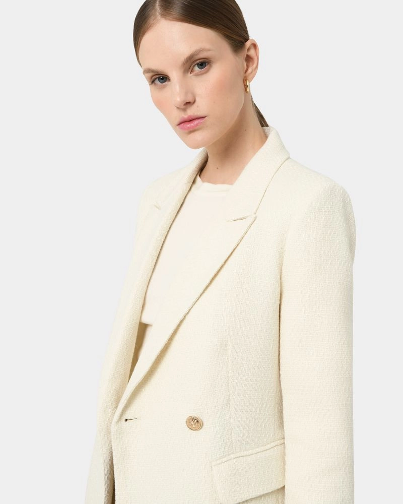 Cream Charlene Long Puffer Coat