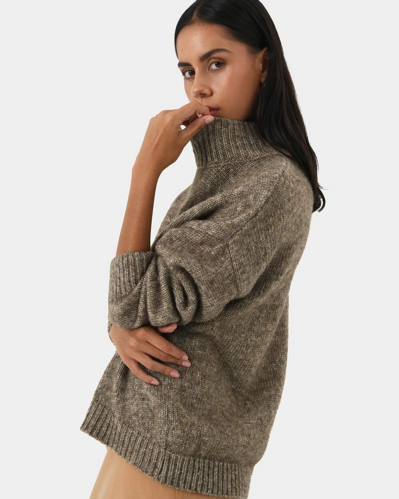 Forcast Clothing - Cathy Wool Blend Knit
