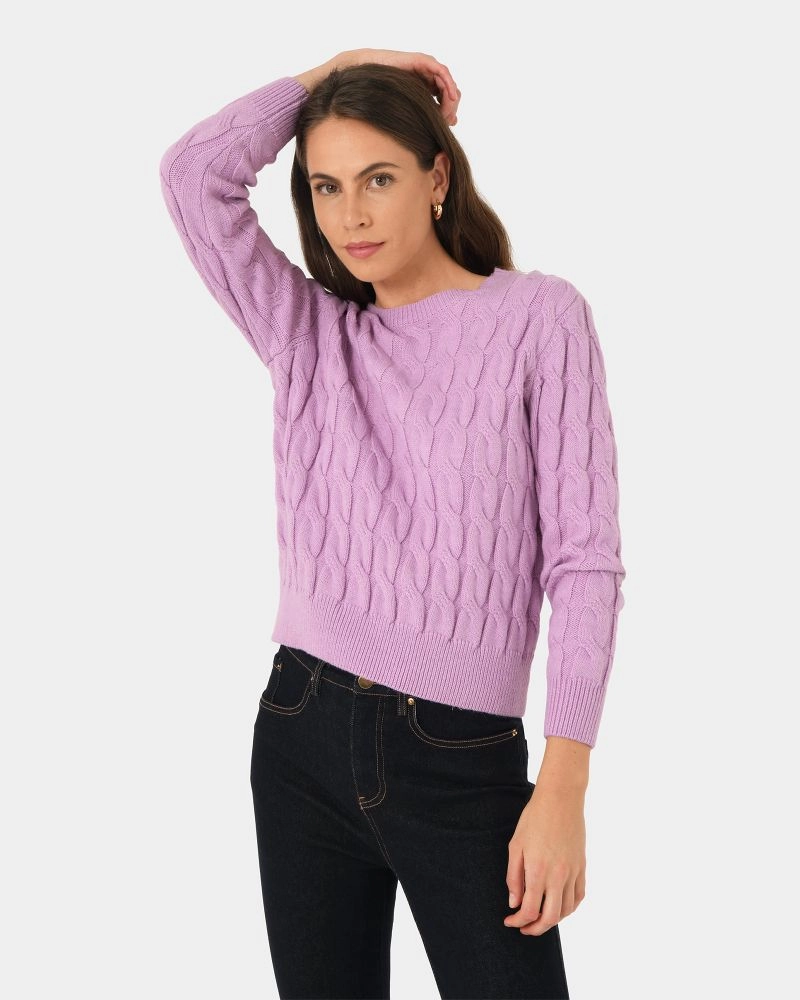 Forcast Clothing - Janna Cable Jumper