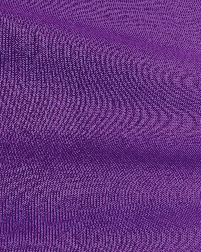 Cindy Short Sleeve Knit Top | Grape | Forcast - Forcast AU