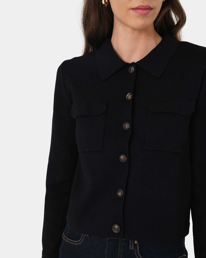 Forcast Clothing - Willow Collar Cardigan