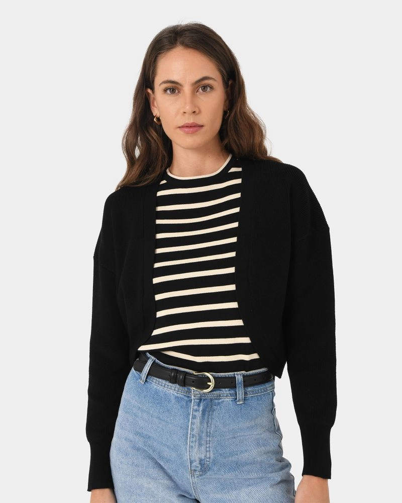 Forcast Clothing - Everleigh Cropped Cardigan