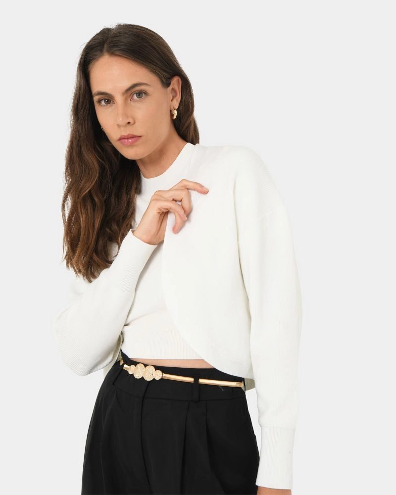 Forcast Clothing - Everleigh Cropped Cardigan