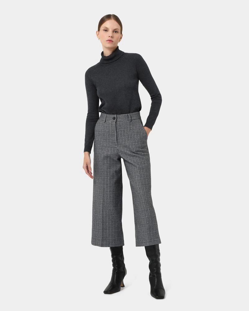 Forcast Clothing - Maxine Check Culottes