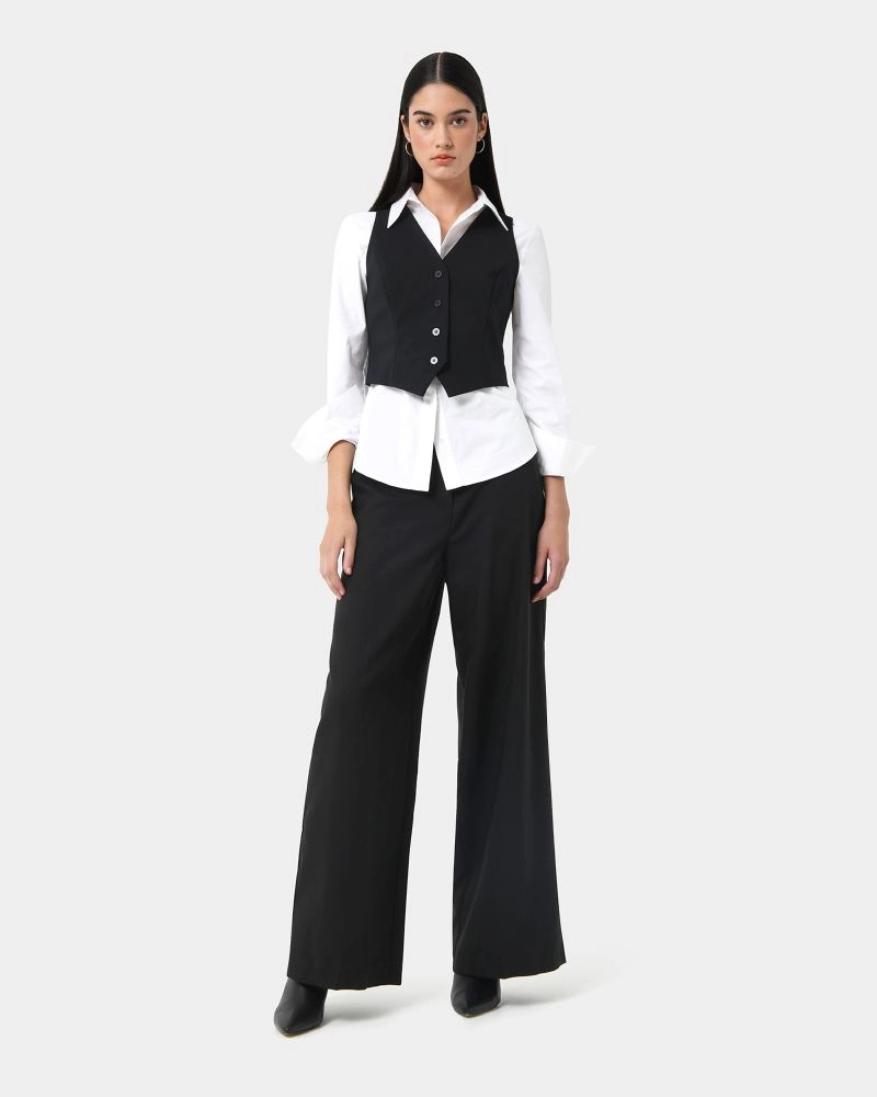 Forcast Clothing - Star Wide Leg Trousers