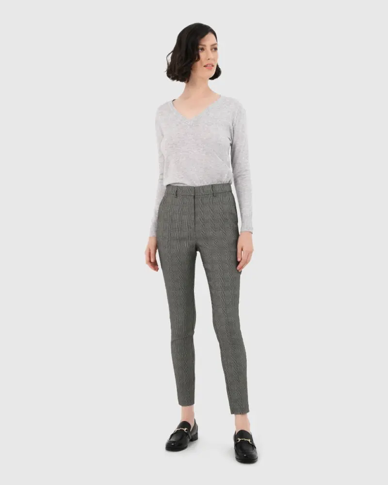 Forcast Clothing - Wren Slim Check Pant