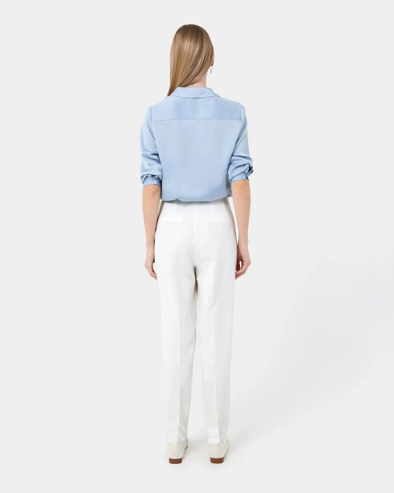 Rylan Tapered Pants | Ivory | Forcast - Forcast AU