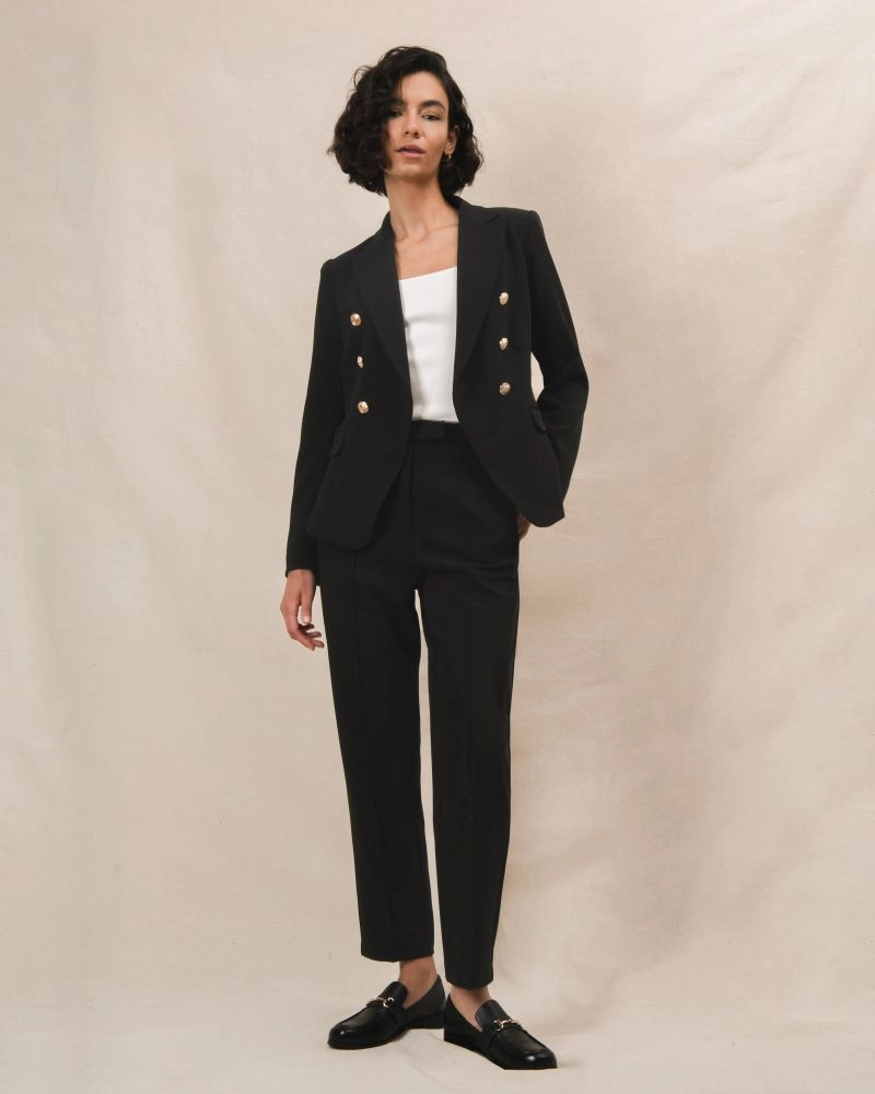 Forcast Clothing - Elodie High Rise Cigarette Pants 