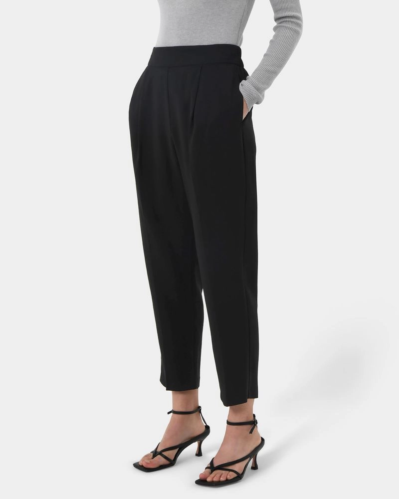 Forcast Clothing - Christa Tapered Waistband Pants