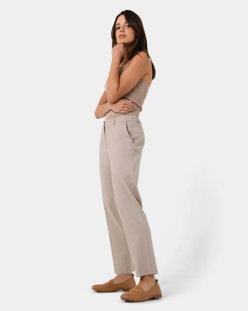 Forcast Clothing - Mollie Linen Blend Pants