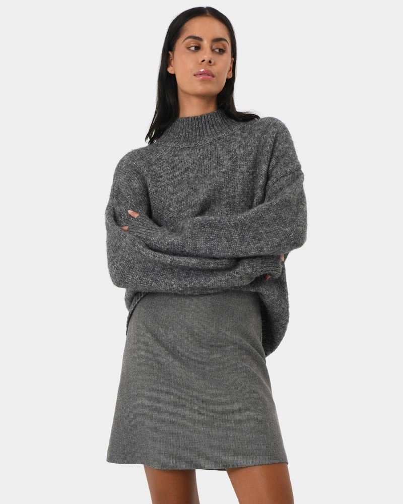 Forcast Clothing - Maeve A-Line Mini Skirt