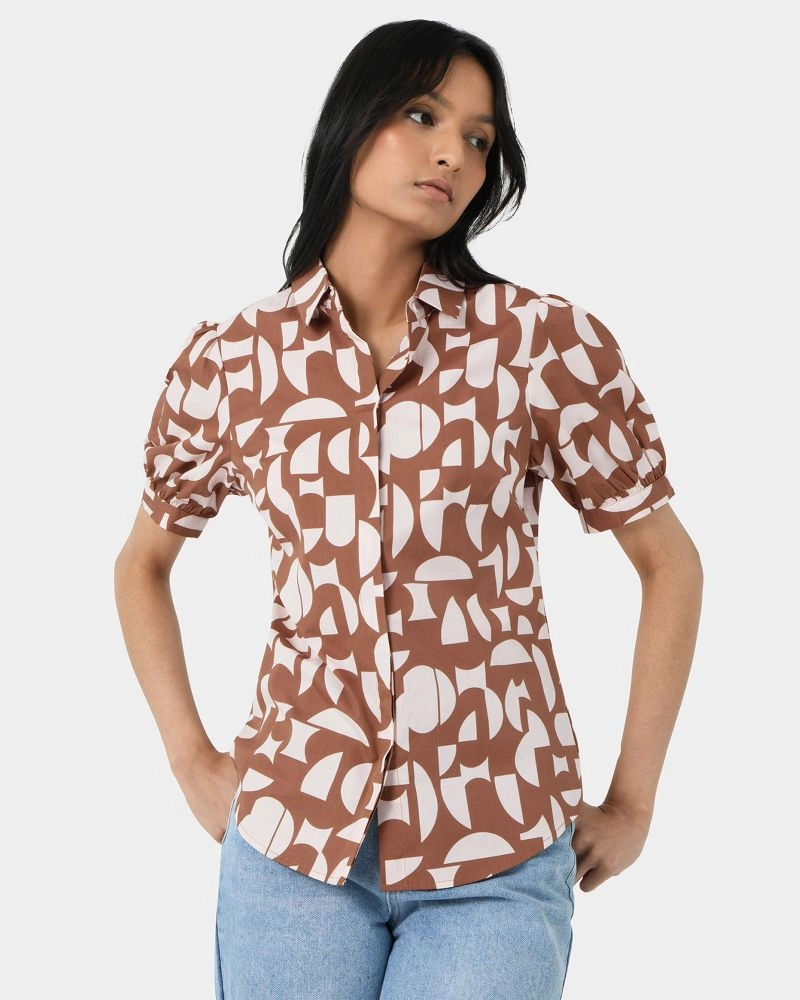 Forcast Clothing - Colleen Printed Shirt