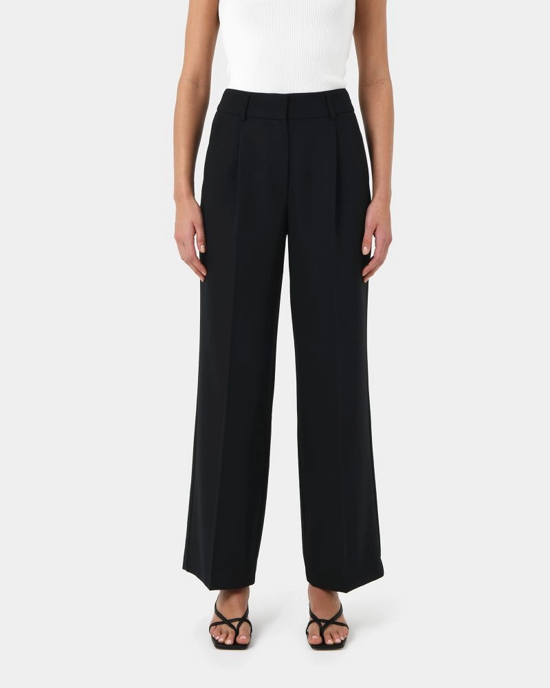 Sofia Tailored Pants Black Forcast AU