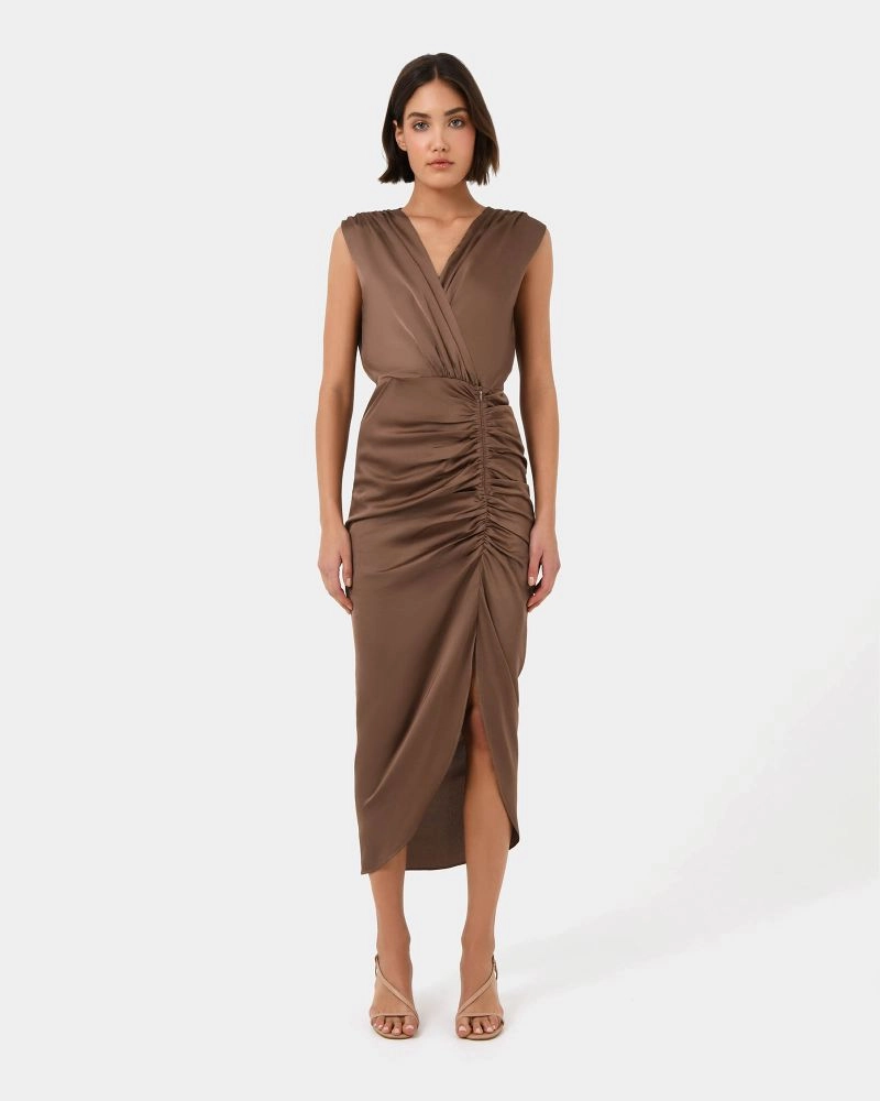 Forcast Clothing - Hayden Side Ruched Dress