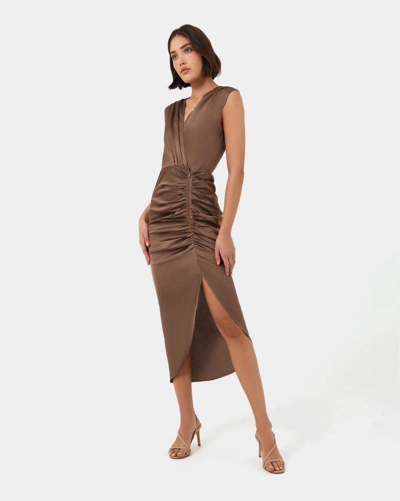 Forcast Clothing - Hayden Side Ruched Dress