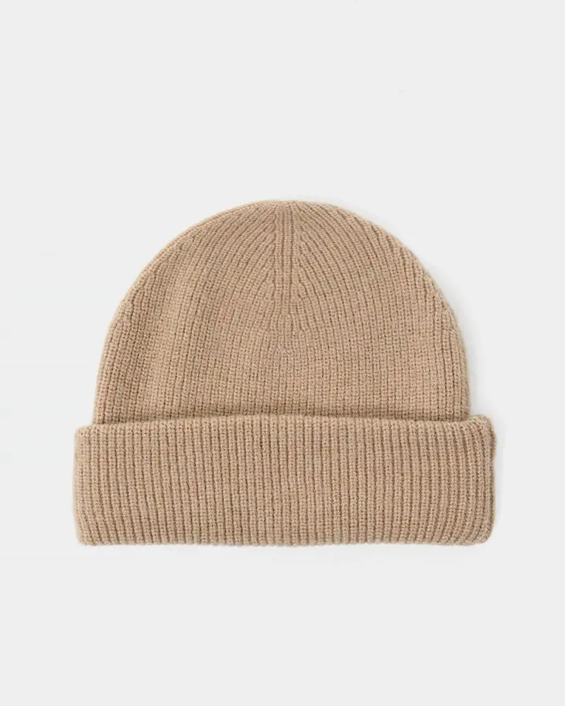 Forcast Clothing - Malina Wool Blend Ribbed Beanie