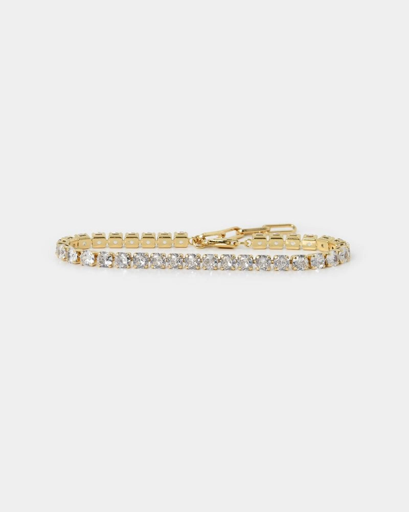 Forcast Accessories - Abby 16k Gold Plated Bracelet