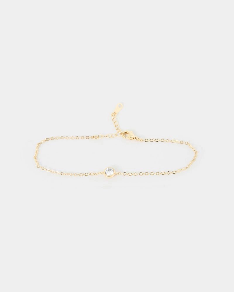 Forcast Accessories - Blair 16k Gold Plated Bracelet