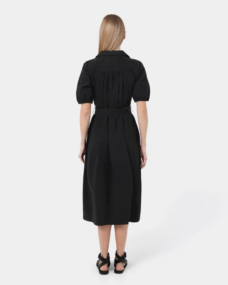 Dallia Shirt Dress | Black | Forcast - Forcast AU