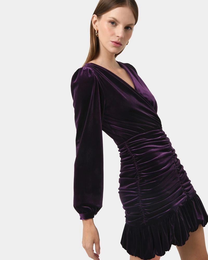 Forcast Clothing - Miabella Rouched Dress