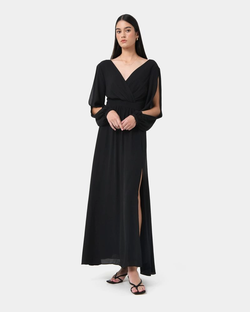 Forcast Clothing - Louise Open Sleeve Maxi Dress