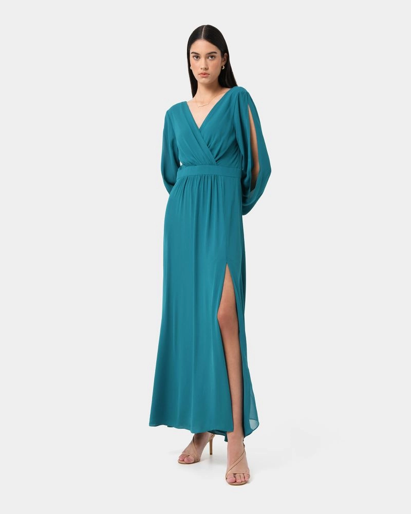 Forcast Clothing - Louise Open Sleeve Maxi Dress