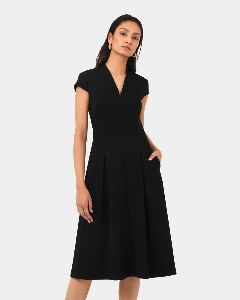 Forcast Clothing - Juno Panel Ponte Dress 