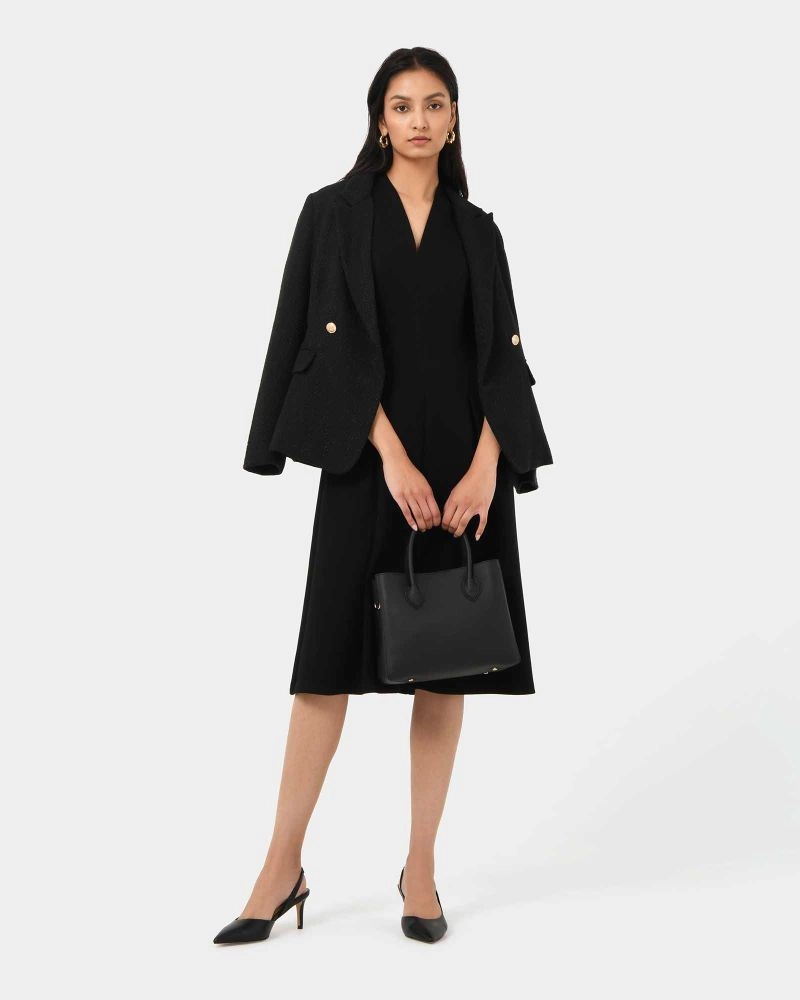 Forcast Clothing - Juno Panel Ponte Dress 