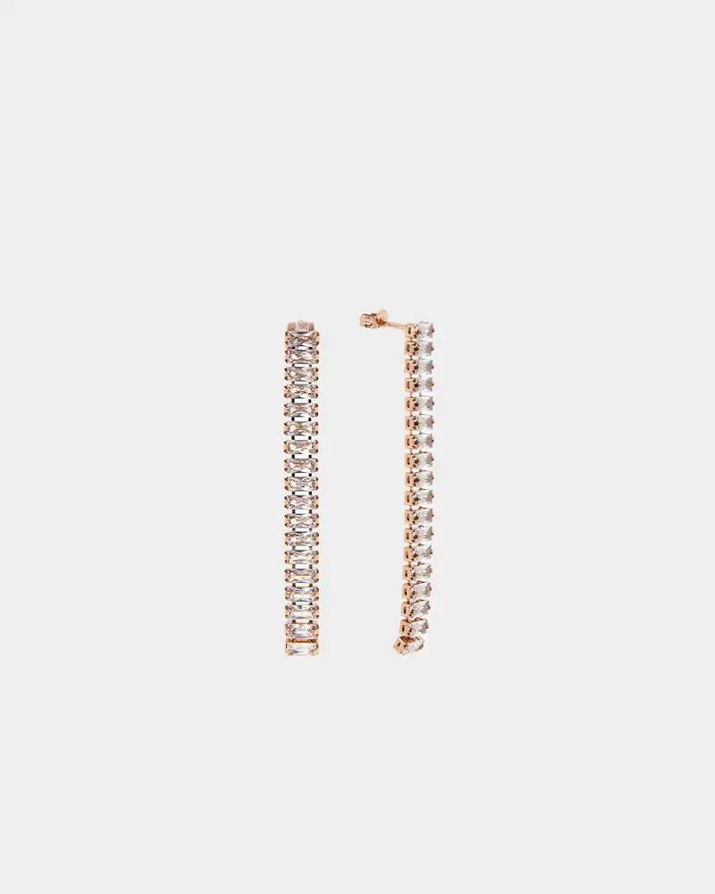 Forcast Accessories, the Elaine Rose Gold Plated Earrings 