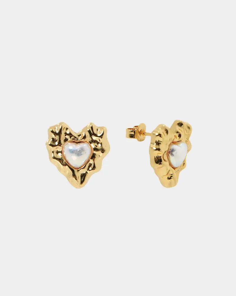 Forcast accessories, the Annalisa 16k Gold Plated Earrings
