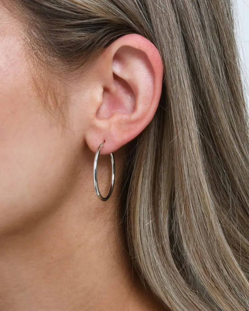 Forcast Accessories, the Darlyn Sterling Silver Plated Earrings 