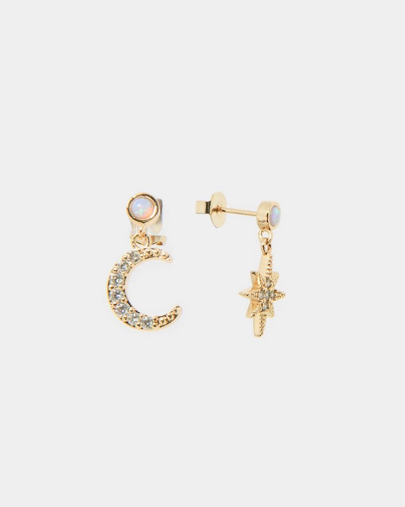 Forcast Accessories - Emani 16k Gold Plated Earrings