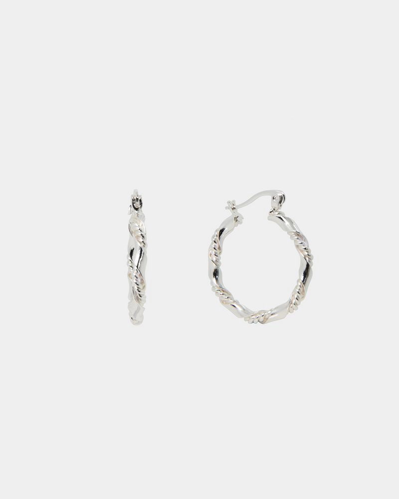 Forcast Accessories - Lara Sterling Silver Plated Earrings