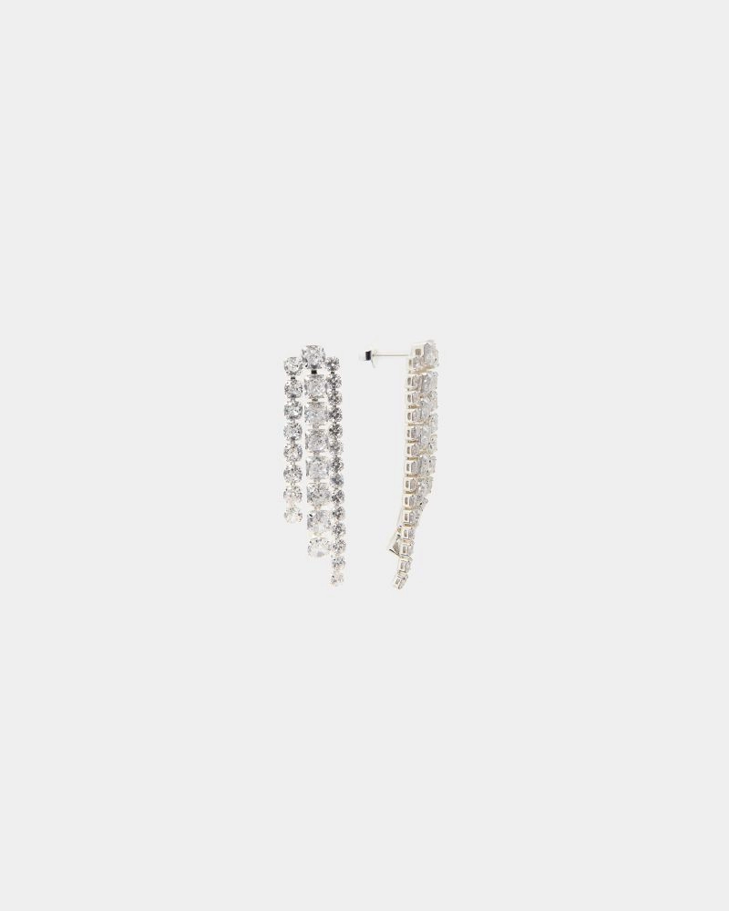 Forcast Accessories - Abby Sterling Silver Plated Earrings