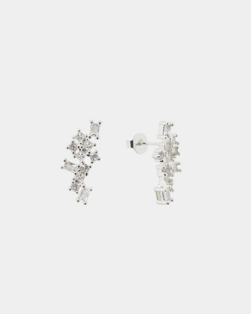 Forcast Accessories - Calia Sterling Silver Plated Earrings