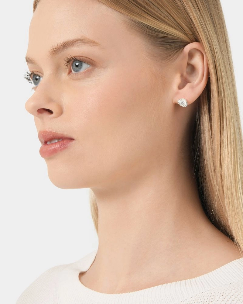 Forcast Accessories - Ella Sterling Silver Plated Earrings