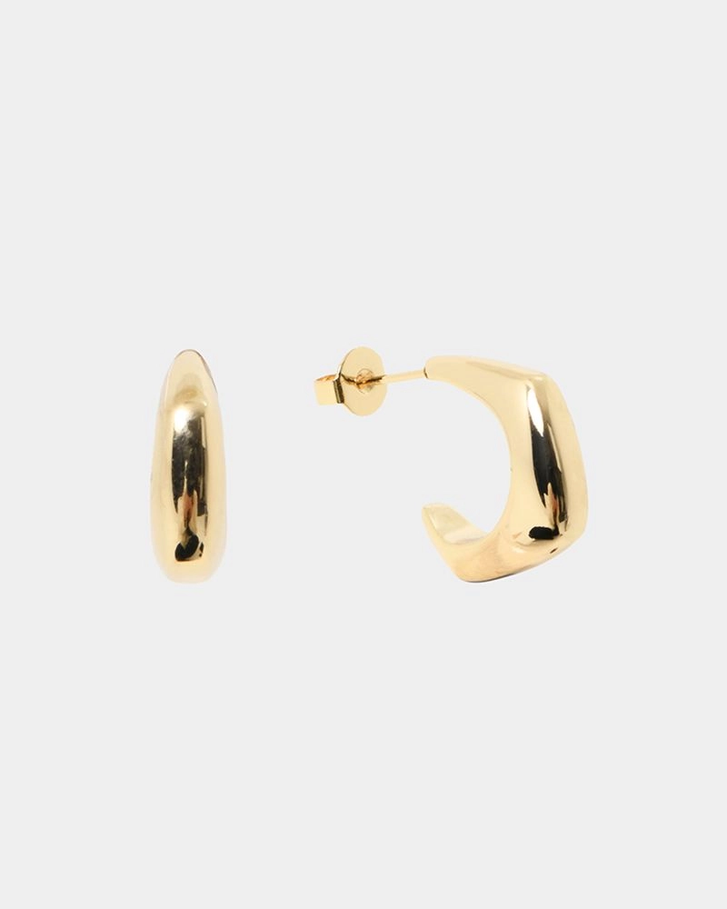 Forcast Accessories - Sahana 16k Gold Plated Earring
