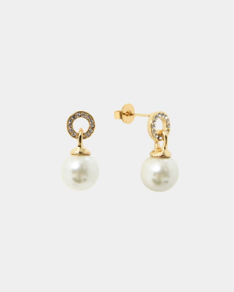 Forcast Accessories - Yvonne 16k Gold Plated Earrings