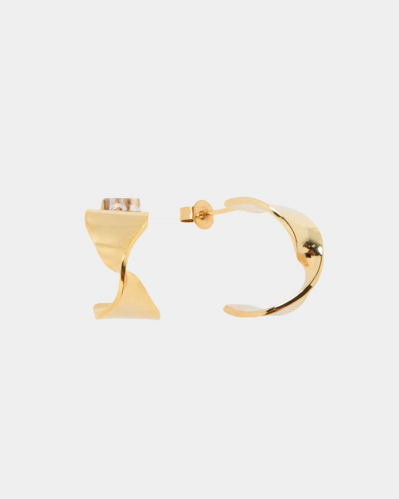 Forcast Accessories - Alice 16k Gold Plated Earrings