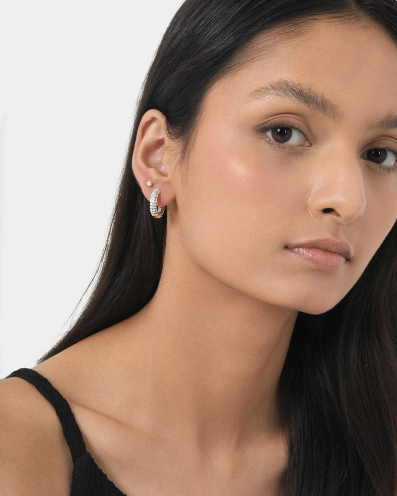 Forcast Accessories - Daliah Sterling Silver Earrings