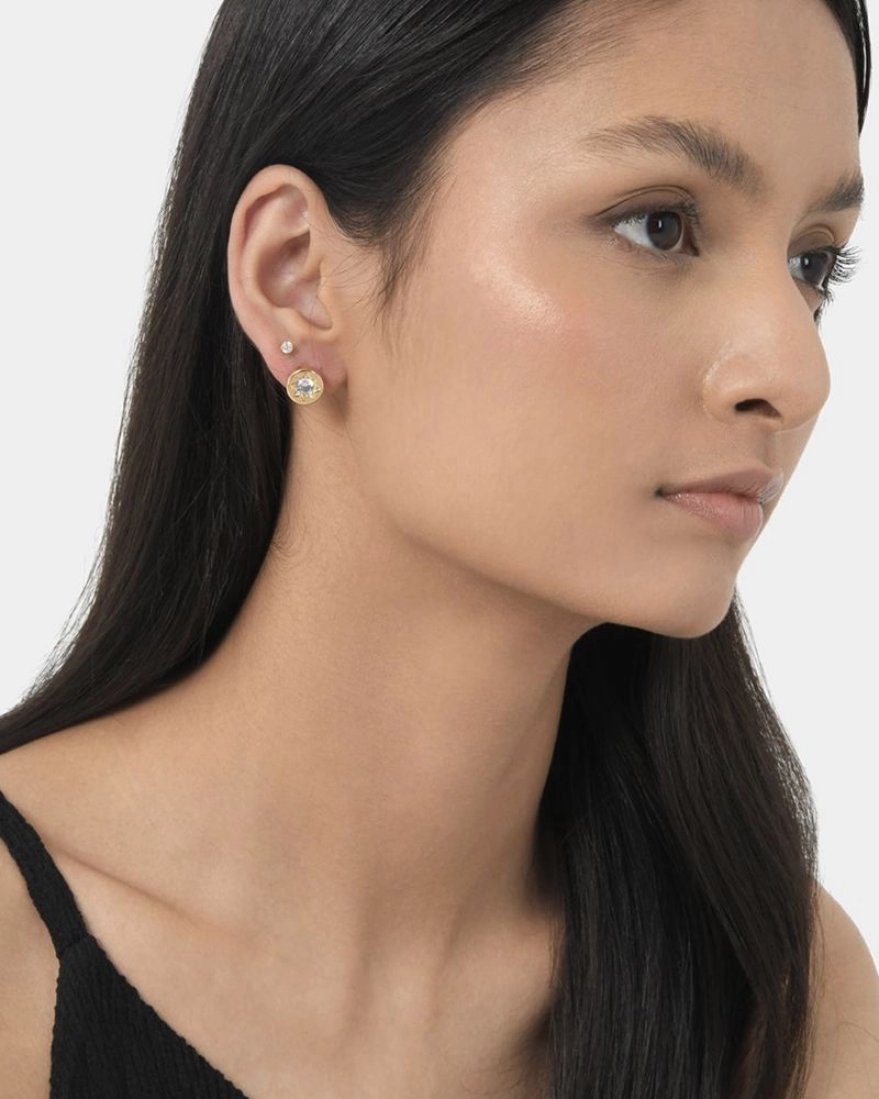 Forcast Accessories - Miliana 16k Gold Plated Earrings